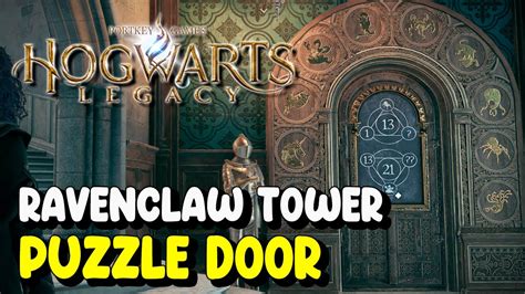 hogwarts legacy ravenclaw tower door puzzle|Ravenclaw Doorknocker